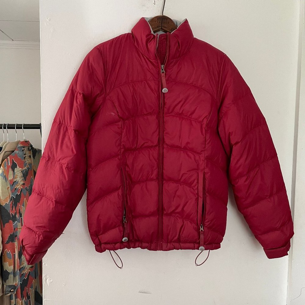 LL Bean Down Filled Puffer Jacket Size XS